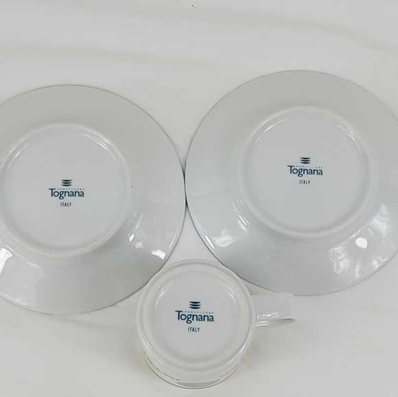 - Inter Milan Tognana espresso cup and 2 saucers (Z1) - Picture 3 of 12